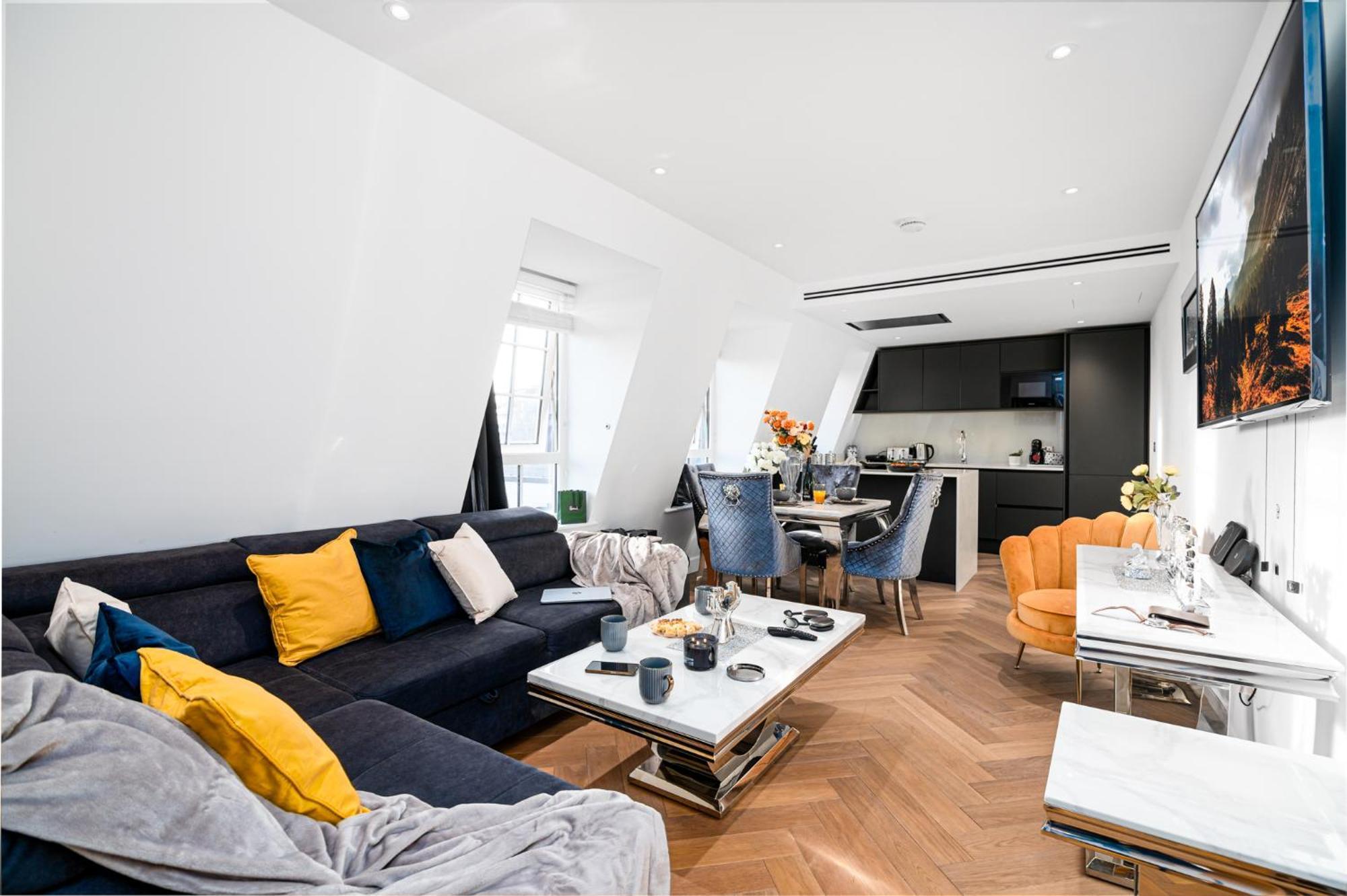 Stunning 1-Bedroom Penthouse In Marble Arch 72 London Exterior foto